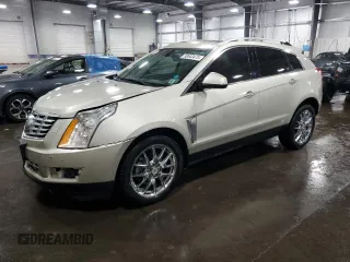 2014 Cadillac SRX Premium Collection with VIN 3GYFNDE3XES611363, listed as a Copart auction lot 50643475 with 57,749 mi miles and Salvage title. Bid and sale history available at DreamBid. Image 1.
