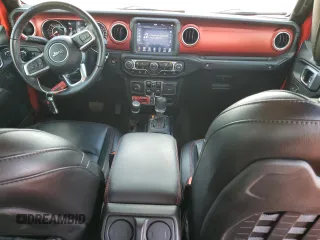 2021 Jeep Gladiator Rubicon с VIN 1C6JJTBG0ML569133, выставлен на аукционе Copart как лот 61994745 с пробегом 23 785 миль миль и Чистый • Clean title. История ставок и продаж доступна на DreamBid. Изображение 8.