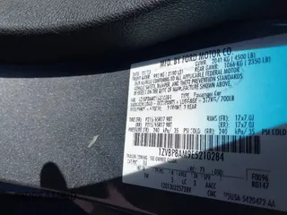 2014 Ford Mustang V6 with VIN 1ZVBP8AM9E5210284, listed as a IAAI auction lot 41957298 with 108,579 mi miles. Bid and sale history available at carsss.com. Image 9.