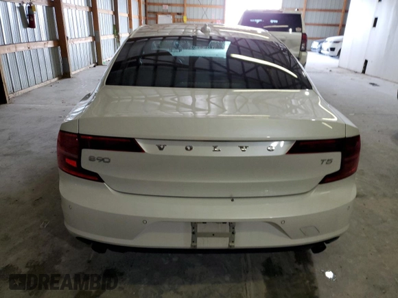 2017 Volvo S90 Momentum with VIN YV1102AK0H1006638, listed as a Copart auction lot 50428634 with 37,578 mi miles and Salvage Title. Bid and sale history available at carsss.com. Image 6.