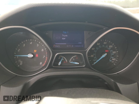 2013 Ford Focus SE with VIN 1FADP3F20DL112573, listed as a Copart auction lot 49161485 with 102,028 mi miles and Salvage Title. Bid and sale history available at carsss.com. Image 9.