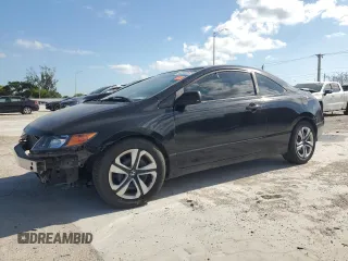 2011 Honda Civic Cpe LX with VIN 2HGFG1B65BH503858, listed as a Copart auction lot 52980835 with 95,310 mi miles and Salvage Title. Bid and sale history available at carsss.com. Image 1.