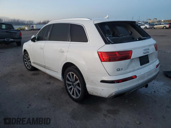 2019 Audi Q7 Prestige z VIN WA1VAAF71KD030692, wystawiony jako Copart lot #84958034 z przebiegiem 90 821 mil mil oraz Szkoda całkowita • Salvage title. Historia ofert i sprzedaży dostępna na DreamBid. Obrazek 2.
