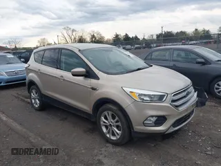 2017 Ford Escape SE z VIN 1FMCU0GD5HUD08498, wystawiony jako IAAI lot #41945340 z przebiegiem 107 364 mil mil oraz . Historia ofert i sprzedaży dostępna na DreamBid. Obrazek 1.