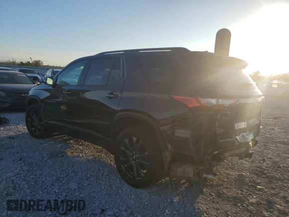2021 Chevrolet Traverse RS with VIN 1GNERJKW3MJ180696, listed as a Copart auction lot 80042674 with 109,594 mi miles and Salvage Title. Bid and sale history available at carsss.com. Image 2.