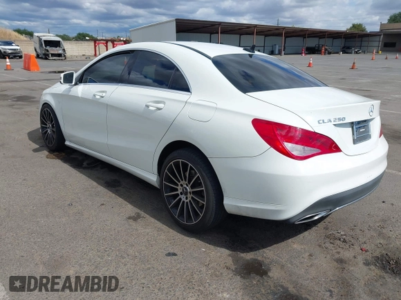 2018 Mercedes-Benz CLA 250 with VIN WDDSJ4EB7JN511447, listed as a IAAI auction lot 42227282 with 110,155 mi miles and . Bid and sale history available at DreamBid. Image 3.