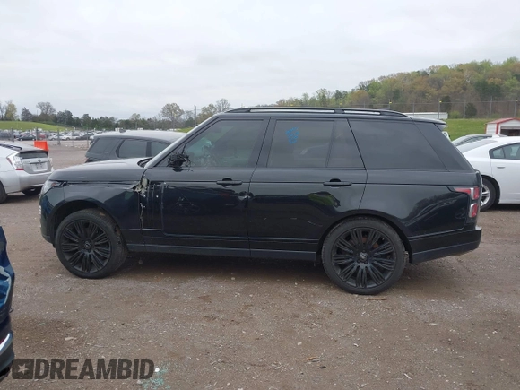 2021 Land Rover Range Rover Westminster with VIN SALGS2RU0MA418187, listed as a IAAI auction lot 41903264 with 103,098 mi miles. Bid and sale history available at carsss.com. Image 14.