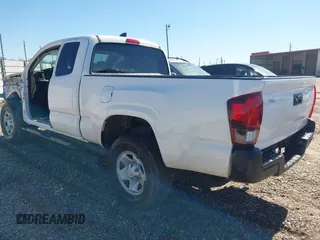 2022 Toyota Tacoma SR with VIN 3TYRX5GN5NT055120, listed as a IAAI auction lot 41687849 with 18,751 mi miles and . Bid and sale history available at DreamBid. Image 3.