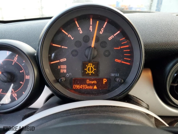 2015 MINI Cooper Convertible with VIN WMWZN3C59FT862963, listed as a Copart auction lot 86016514 with 96,493 mi miles and Salvage Title. Bid and sale history available at carsss.com. Image 9.
