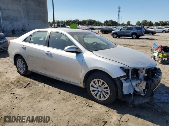 2014 Toyota Camry L with VIN 4T4BF1FK0ER435849, listed as a Copart auction lot 75829974 with 91,571 mi miles and Salvage Title. Bid and sale history available at carsss.com. Image 4.