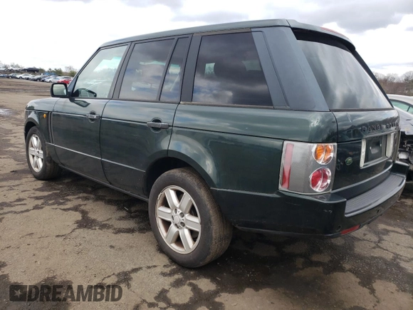 2004 Land Rover Range Rover HSE with VIN SALME11474A167572, listed as a Copart auction lot 51899225 with 80,172 mi miles and Clean title. Bid and sale history available at DreamBid. Image 2.