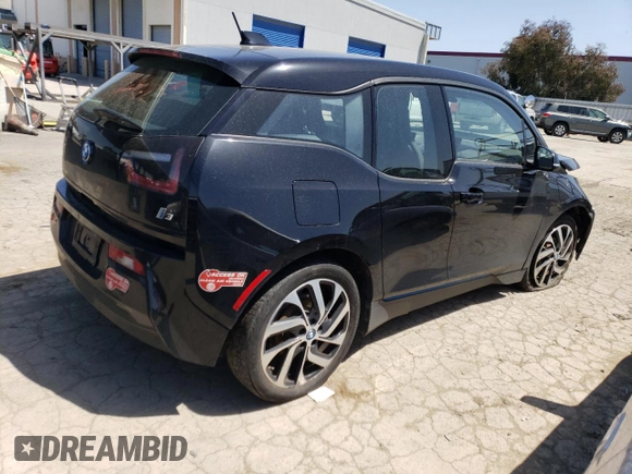 2017 BMW i3 with VIN WBY1Z8C34HV895164, listed as a Copart auction lot 48596683 with 0 mi miles. Bid and sale history available at carsss.com. Image 3.