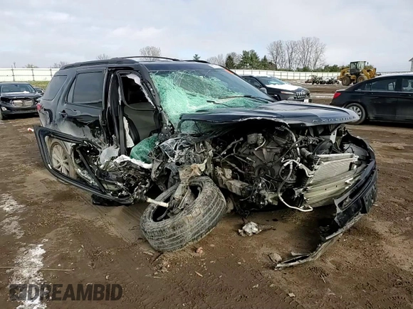 2017 Ford Explorer XLT z VIN 1FM5K8D86HGE16227, wystawiony jako Copart lot #82871484 z przebiegiem Nie podano mil oraz Szkoda całkowita • Salvage title. Historia ofert i sprzedaży dostępna na DreamBid. Obrazek 12.