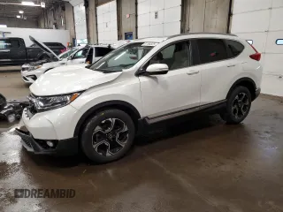 2018 Honda CR-V Touring with VIN 5J6RW2H97JL024956, listed as a Copart auction lot 61168825 with Not provided miles and Salvage title. Bid and sale history available at DreamBid. Image 1.