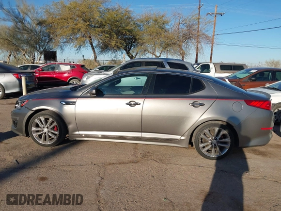 2014 Kia Optima SXL Turbo with VIN 5XXGR4A60EG351334, listed as a IAAI auction lot 41513606 with 174,382 mi miles and . Bid and sale history available at DreamBid. Image 14.