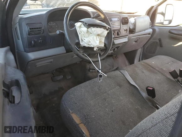 2005 Ford F-350 with VIN 1FTWF30595EA76199, listed as a Copart auction lot 39603134 with Not provided miles and Salvage title. Bid and sale history available at DreamBid. Image 8.