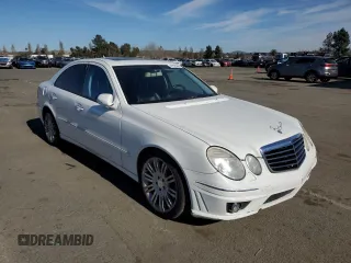 2007 Mercedes-Benz E-Class 3.5L with VIN WDBUF56X87B132731, listed as a Copart auction lot 47575365 with 106,789 mi miles and Salvage Title. Bid and sale history available at carsss.com. Image 4.