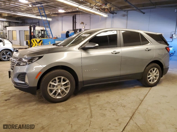 2024 Chevrolet Equinox LT with VIN 3GNAXTEG0RL325150, listed as a Copart auction lot 42561875 with 1,759 mi miles and Salvage Title. Bid and sale history available at carsss.com. Image 1.