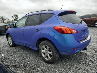 2009 Nissan Murano SL z VIN JN8AZ18U59W012781, wystawiony jako Copart lot #59752955 z przebiegiem 166 693 mil mil oraz Czysty tytuł • Clean title. Historia ofert i sprzedaży dostępna na DreamBid. Obrazek 2.