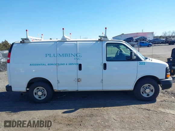 2012 Chevrolet Express Cargo with VIN 1GCWGFBA4C1201669, listed as a IAAI auction lot 41831558 with 267,255 mi miles and . Bid and sale history available at DreamBid. Image 13.