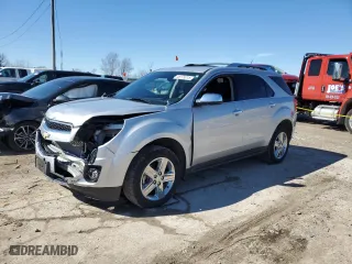 2015 Chevrolet Equinox LTZ with VIN 2GNFLHE38F6375144, listed as a Copart auction lot 48175015 with 73,387 mi miles and Salvage Title. Bid and sale history available at carsss.com. Image 1.