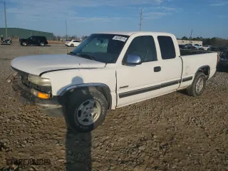 2001 Chevrolet Silverado 1500 LT with VIN 2GCEC19T811122465, listed as a Copart auction lot 44249515 with 91,555 mi miles and Salvage Title. Bid and sale history available at carsss.com. Image 1.