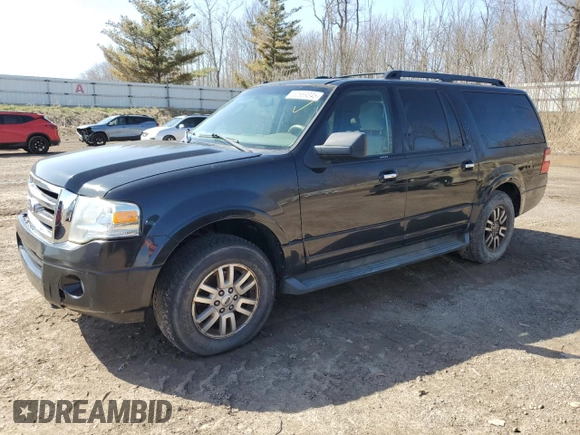 2011 Ford Expedition EL XLT with VIN 1FMJK1J59BEF15871, listed as a Copart auction lot 52569345 with 246,250 mi miles and Clean Title. Bid and sale history available at carsss.com. Image 1.