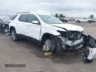 2023 Chevrolet Traverse LT Cloth with VIN 1GNERGKWXPJ331072, listed as a IAAI auction lot 42496051 with 23,004 mi miles and . Bid and sale history available at DreamBid. Image 1.