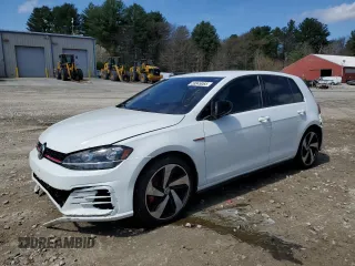 2021 Volkswagen GTI S с VIN 3VW6T7AU0MM001080, выставлен на аукционе Copart как лот 53849065 с пробегом 17 148 миль миль и Списание • Salvage title. История ставок и продаж доступна на DreamBid. Изображение 1.