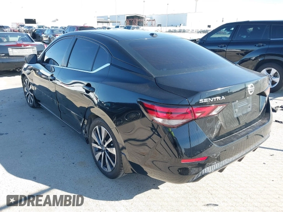 2020 Nissan Sentra SV with VIN 3N1AB8CV7LY206045, listed as a IAAI auction lot 41249680 with 99,973 mi miles and . Bid and sale history available at DreamBid. Image 3.