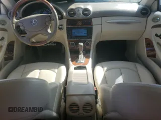 2009 Mercedes-Benz CLK 350 with VIN WDBTJ56H99F261060, listed as a Copart auction lot 69812004 with 105,218 mi miles and Salvage Title. Bid and sale history available at carsss.com. Image 8.