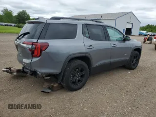 2021 GMC Acadia AT4 with VIN 1GKKNLLS3MZ206914, listed as a Copart auction lot 57458245 with 71,480 mi miles and Salvage title. Bid and sale history available at DreamBid. Image 3.