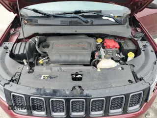 2021 Jeep Compass 80th Anniversary with VIN 3C4NJDEBXMT546477, listed as a Copart auction lot 58854585 with 57,376 mi miles and Non repairable. Bid and sale history available at DreamBid. Image 12.