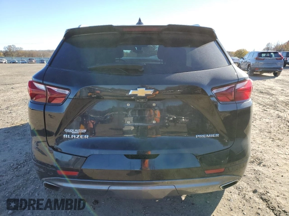 2019 Chevrolet Blazer Premier with VIN 3GNKBFRS1KS694470, listed as a Copart auction lot 84202244 with 56,069 mi miles and Salvage title. Bid and sale history available at DreamBid. Image 6.