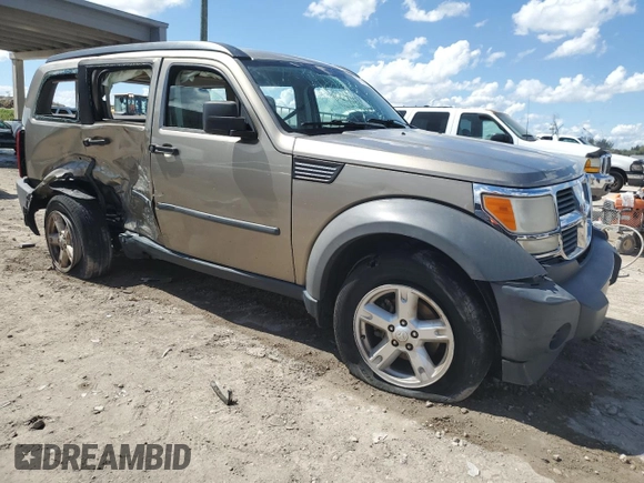 2007 Dodge Nitro SXT with VIN 1D8GU28K27W720123, listed as a Copart auction lot 47011265 with 147,312 mi miles and Salvage Title. Bid and sale history available at carsss.com. Image 4.