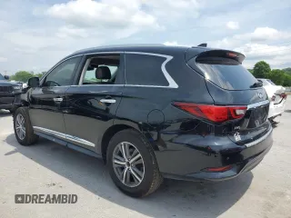 2019 Infiniti QX60 Luxe z VIN 5N1DL0MM7KC521610, wystawiony jako Copart lot #55077355 z przebiegiem 54 561 mil mil oraz Szkody całkowita. Historia ofert i sprzedaży dostępna na DreamBid. Obrazek 2.