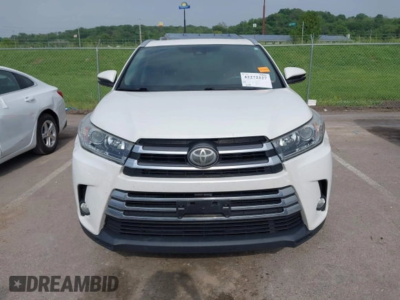 2017 Toyota Highlander Limited with VIN 5TDDZRFH9HS389870, listed as a IAAI auction lot 42272227 with 147,508 mi miles and . Bid and sale history available at DreamBid. Image 13.