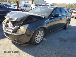 2010 Cadillac CTS Luxury with VIN 1G6DE5EG7A0127127, listed as a Copart auction lot 49605895 with 191,277 mi miles and Salvage Title. Bid and sale history available at carsss.com. Image 1.
