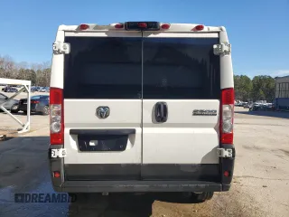 2023 Ram ProMaster Cargo with VIN 3C6LRVVG7PE559267, listed as a Copart auction lot 86912214 with 19,343 mi miles and Clean Title. Bid and sale history available at DreamBid. Image 6.