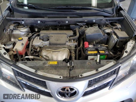 2014 Toyota RAV4 XLE with VIN 2T3RFREV1EW143797, listed as a Copart auction lot 53906105 with 110,463 mi miles and Salvage Title. Bid and sale history available at DreamBid. Image 12.