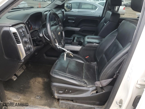 2015 Chevrolet Silverado 1500 LTZ with VIN 3GCUKSEC2FG117531, listed as a Copart auction lot 43966355 with 171,196 mi miles and Salvage Title. Bid and sale history available at carsss.com. Image 7.