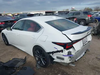 2023 Lexus IS with VIN JTHGZ1B27P5063200, listed as a IAAI auction lot 41227508 with 10,931 mi miles. Bid and sale history available at carsss.com. Image 3.