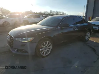2015 Audi A6 2.0T Premium with VIN WAUFFAFC6FN021508, listed as a Copart auction lot 80302524 with 147,214 mi miles and Salvage Title. Bid and sale history available at carsss.com. Image 1.