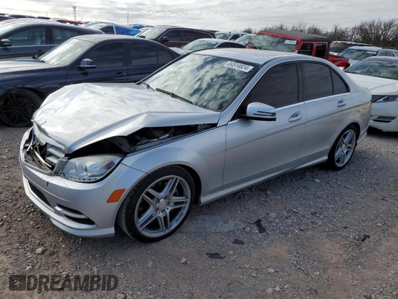 2011 Mercedes-Benz C 350 Sport with VIN WDDGF5GB2BR141092, listed as a Copart auction lot 84514624 with 139,550 mi miles and Salvage title. Bid and sale history available at DreamBid. Image 1.