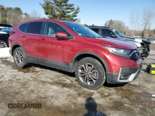 2020 Honda CR-V EX with VIN 2HKRW2H56LH632137, listed as a Copart auction lot 45338365 with 60,147 mi miles and Salvage Title. Bid and sale history available at carsss.com. Image 4.