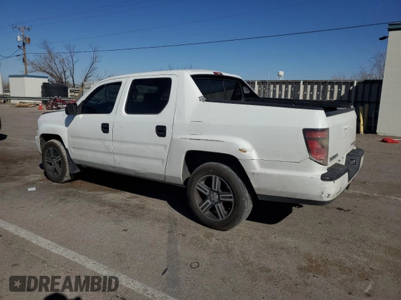 2013 Honda Ridgeline Sport с VIN 5FPYK1F71DB012602, выставлен на аукционе Copart как лот 48170135 с пробегом 117 586 миль миль и Списание • Salvage title. История ставок и продаж доступна на DreamBid. Изображение 2.
