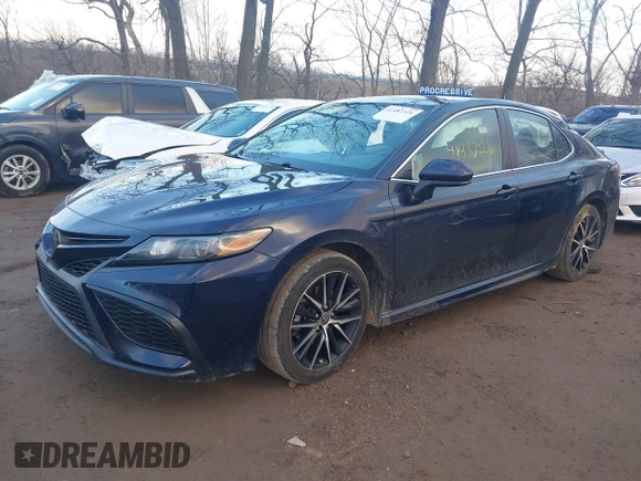 2021 Toyota Camry SE Nightshade with VIN 4T1G11AK4MU483214, listed as a IAAI auction lot 41487326 with 102,205 mi miles and . Bid and sale history available at DreamBid. Image 2.