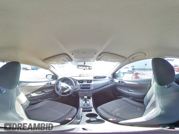 2017 Nissan Sentra SV with VIN 3N1AB7AP4HY255919, listed as a Copart auction lot 49067585 with 136,774 mi miles and Salvage Title. Bid and sale history available at carsss.com. Image 14.
