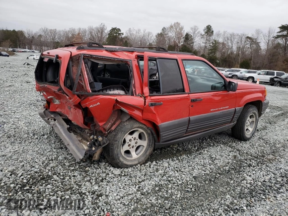 1998 Jeep Grand Cherokee Laredo with VIN 1J4GZ58S6WC104114, listed as a Copart auction lot 84232604 with 0 mi miles and Salvage Title. Bid and sale history available at carsss.com. Image 3.