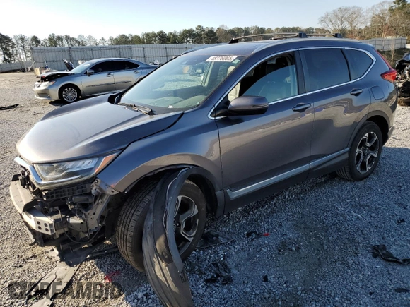 2018 Honda CR-V Touring with VIN 7FARW2H96JE038148, listed as a Copart auction lot 48776065 with 70,913 mi miles and Salvage Title. Bid and sale history available at carsss.com. Image 1.